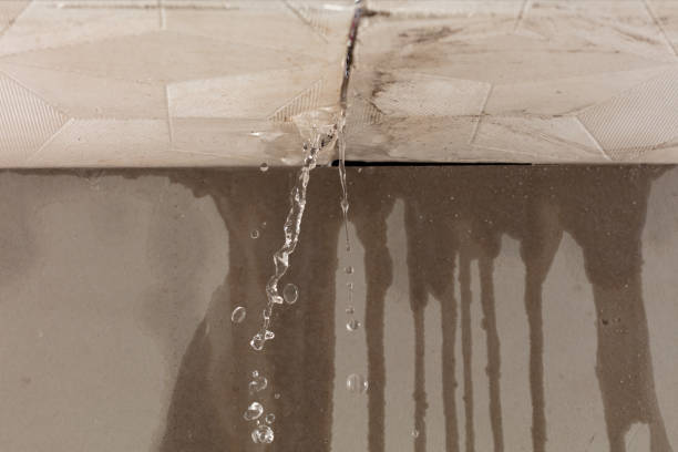Professional Water Extraction technician working in Gower, MO